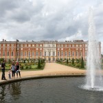 Hampton Court Palace and West on the Thames