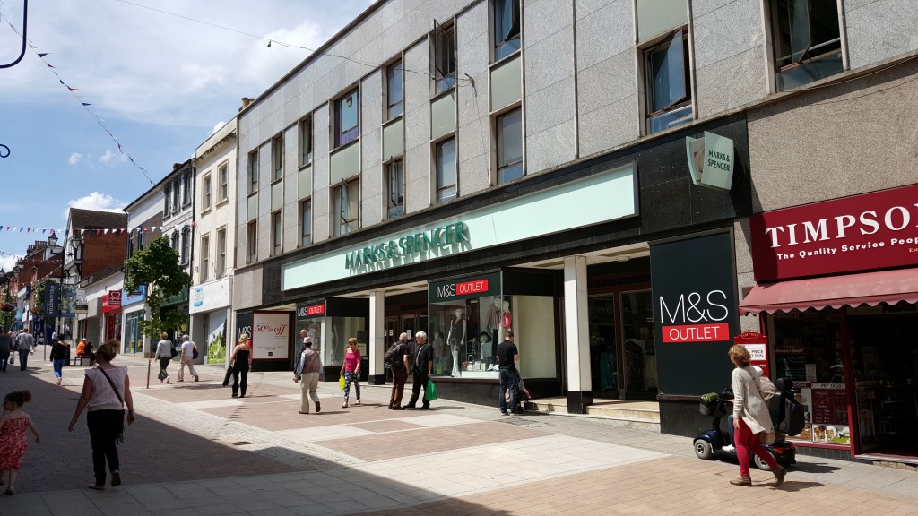 Flutt.co.uk Mark & Spencer in Aldershot Town Centre Flutt.co.uk