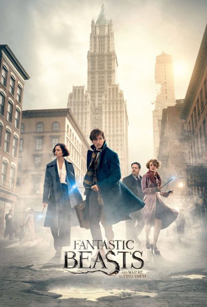Poster for the movie "Fantastic Beasts and Where to Find Them"